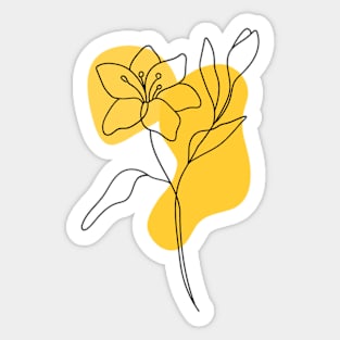 Boho flowers Sticker